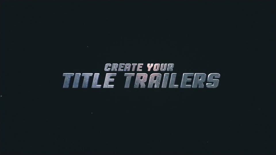 Action Titles Trailer Creator - Download Videohive 12006829