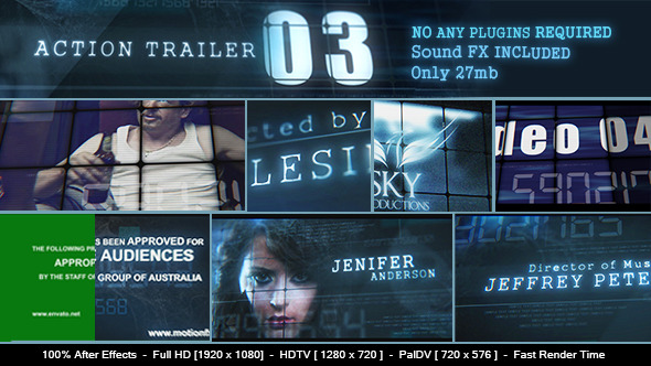 Action Trailer 3 - Download Videohive 9704853