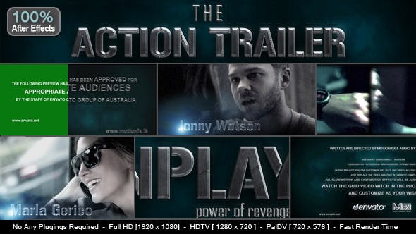 Action Trailer - Download 6482543 Videohive