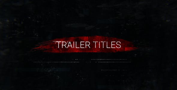 Action Trailer Titles - Download 20716192 Videohive