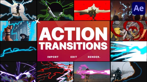 Action Transitions | After Effects - 38506835 Download Videohive
