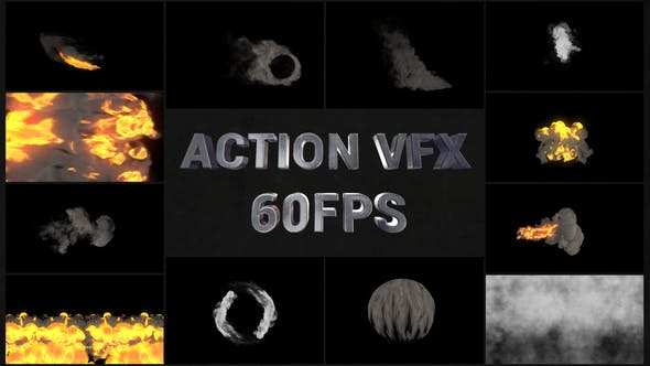 Action VFX Pack | Premiere Pro MOGRT - Download Videohive 26075939