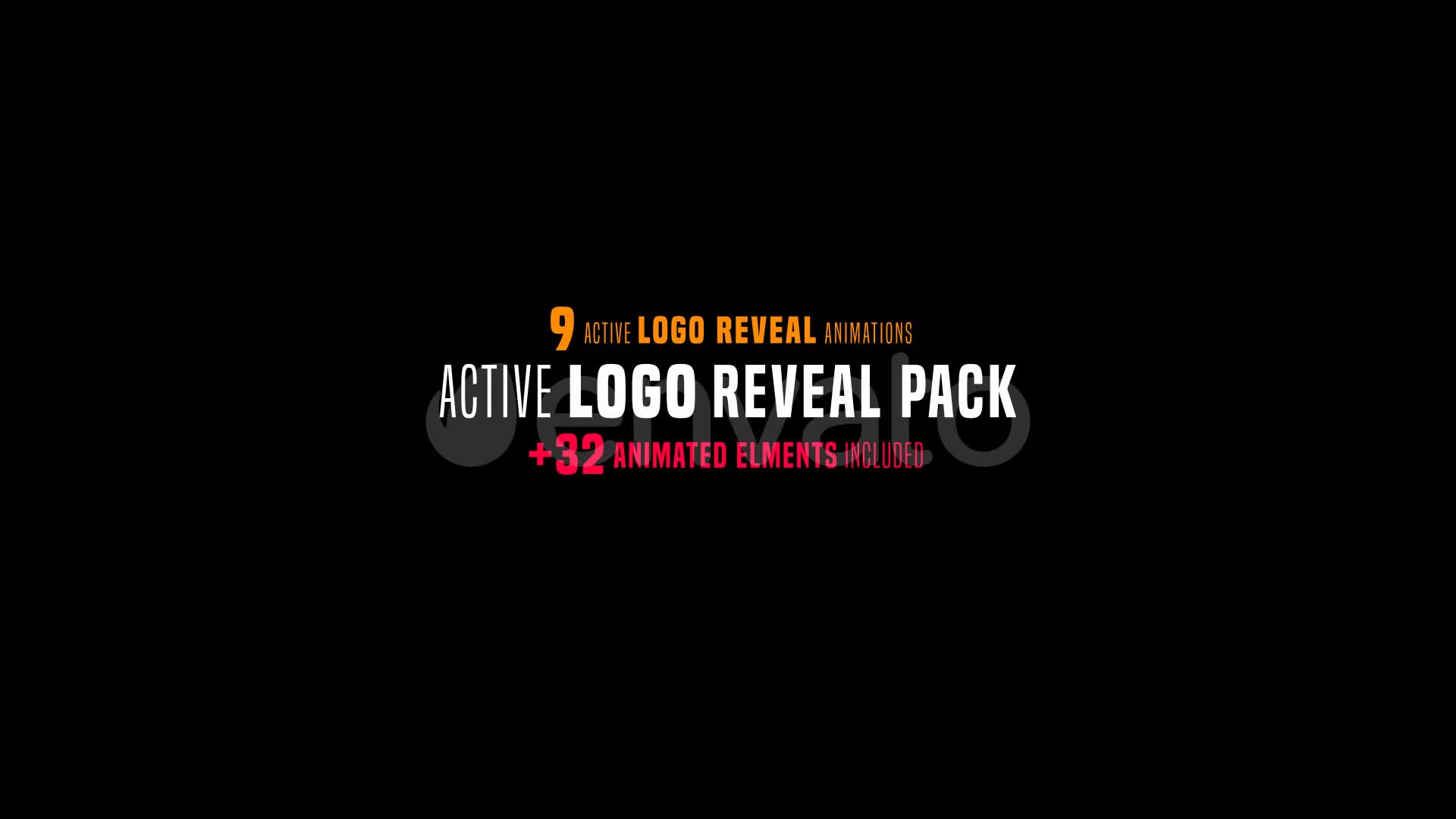 Active Logo Reveal Pack Videohive 24628468 After Effects Image 1