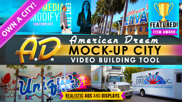 AD City Titles Mockup Business Intro - Download Videohive 21924523
