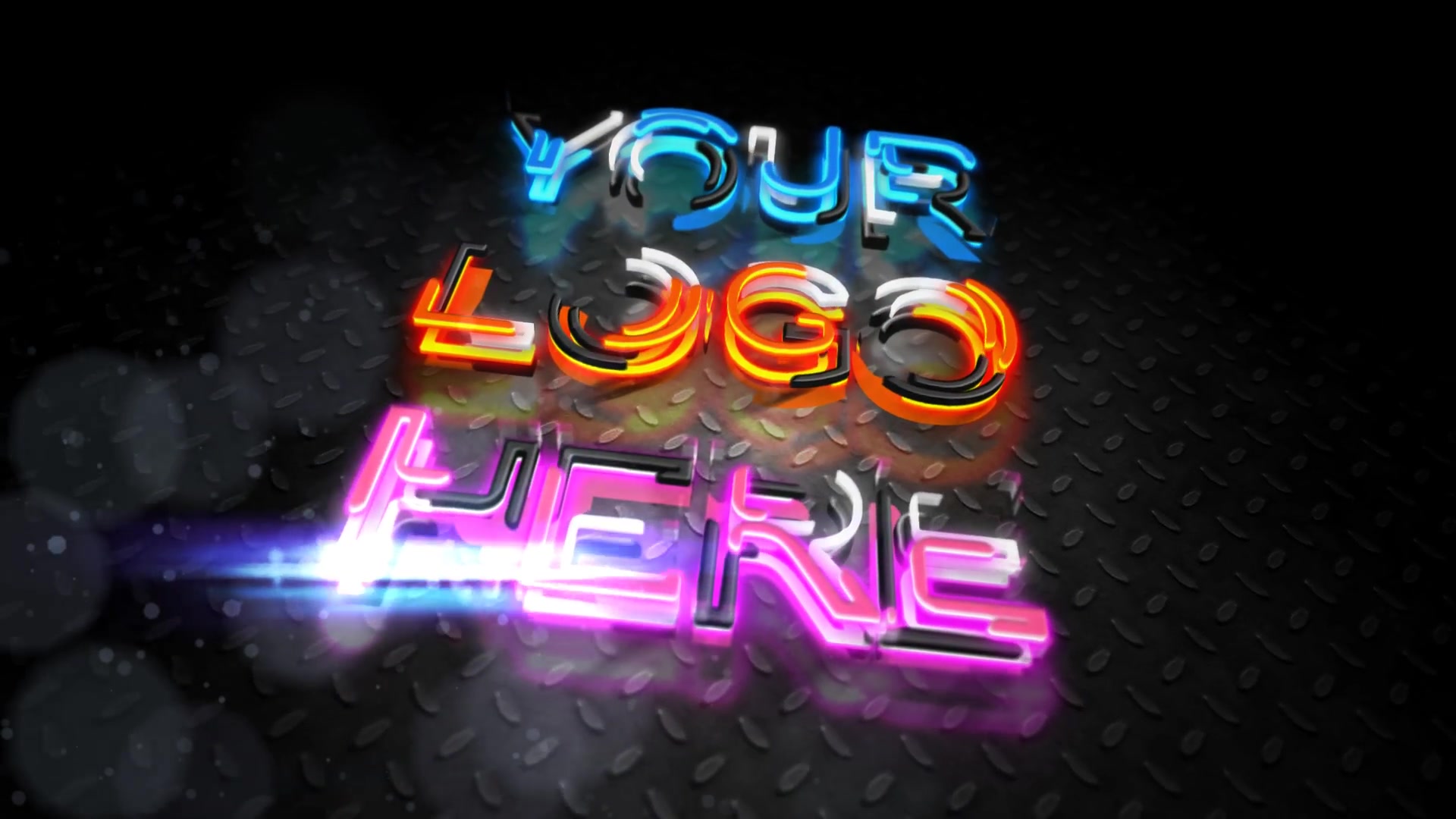 Advance 3D Extrudes III ( Animated Neon Strokes ) Videohive 19323146 After Effects Image 7