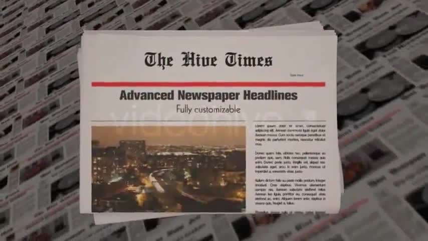 Advanced Newspaper Headlines - Download Videohive 1360941