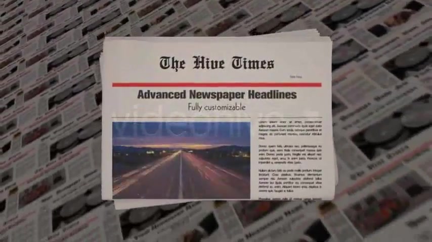 Advanced Newspaper Headlines - Download Videohive 1360941