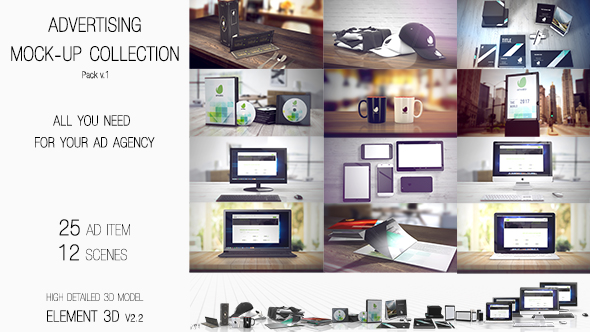 Advertising Mock Up Collection - Download Videohive 19456234