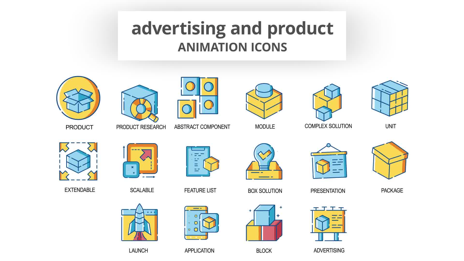 Advertising & Product Animation Icons Videohive 30260755 After Effects Image 10