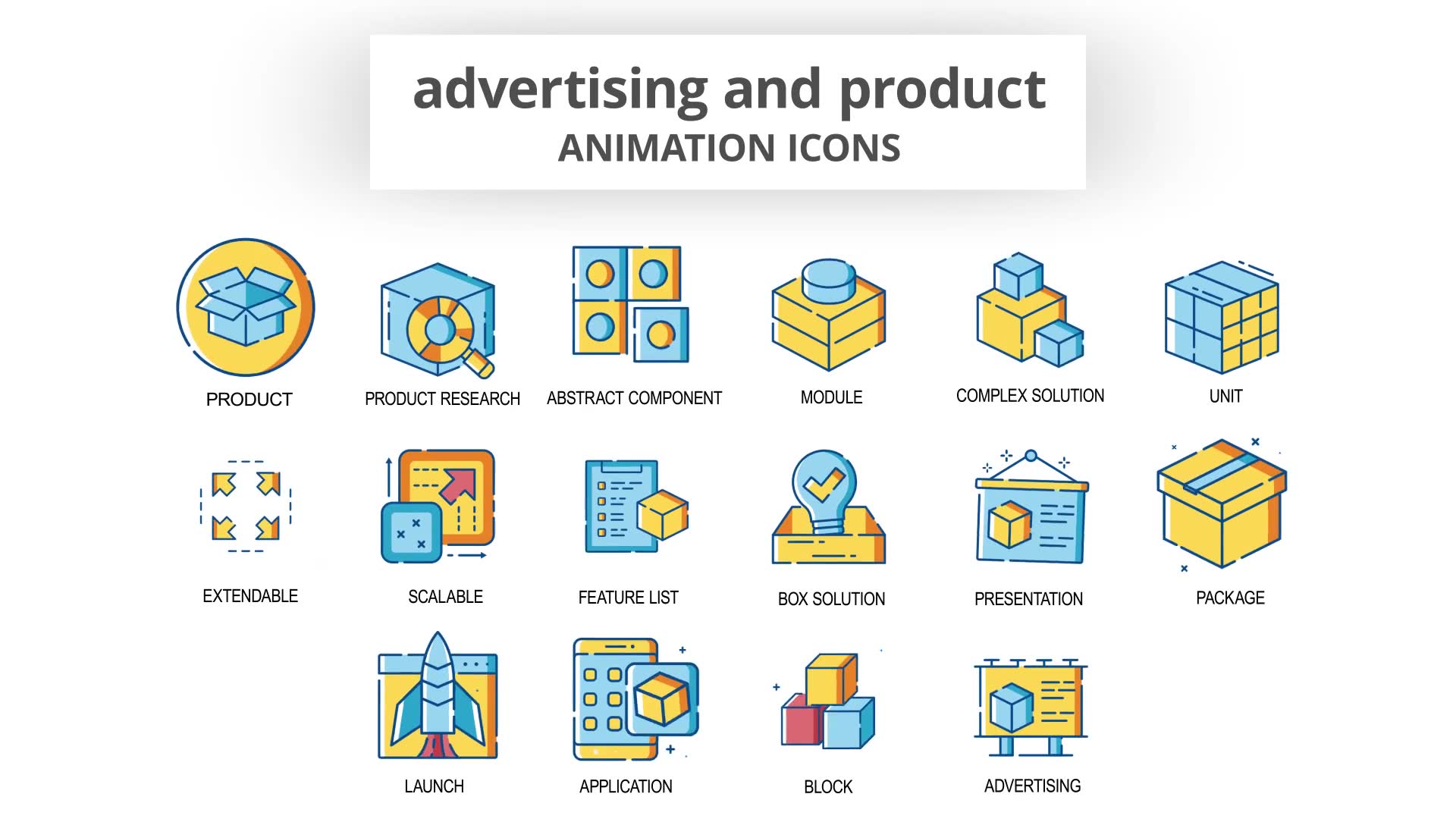 Advertising & Product Animation Icons Videohive 30260755 After Effects Image 6