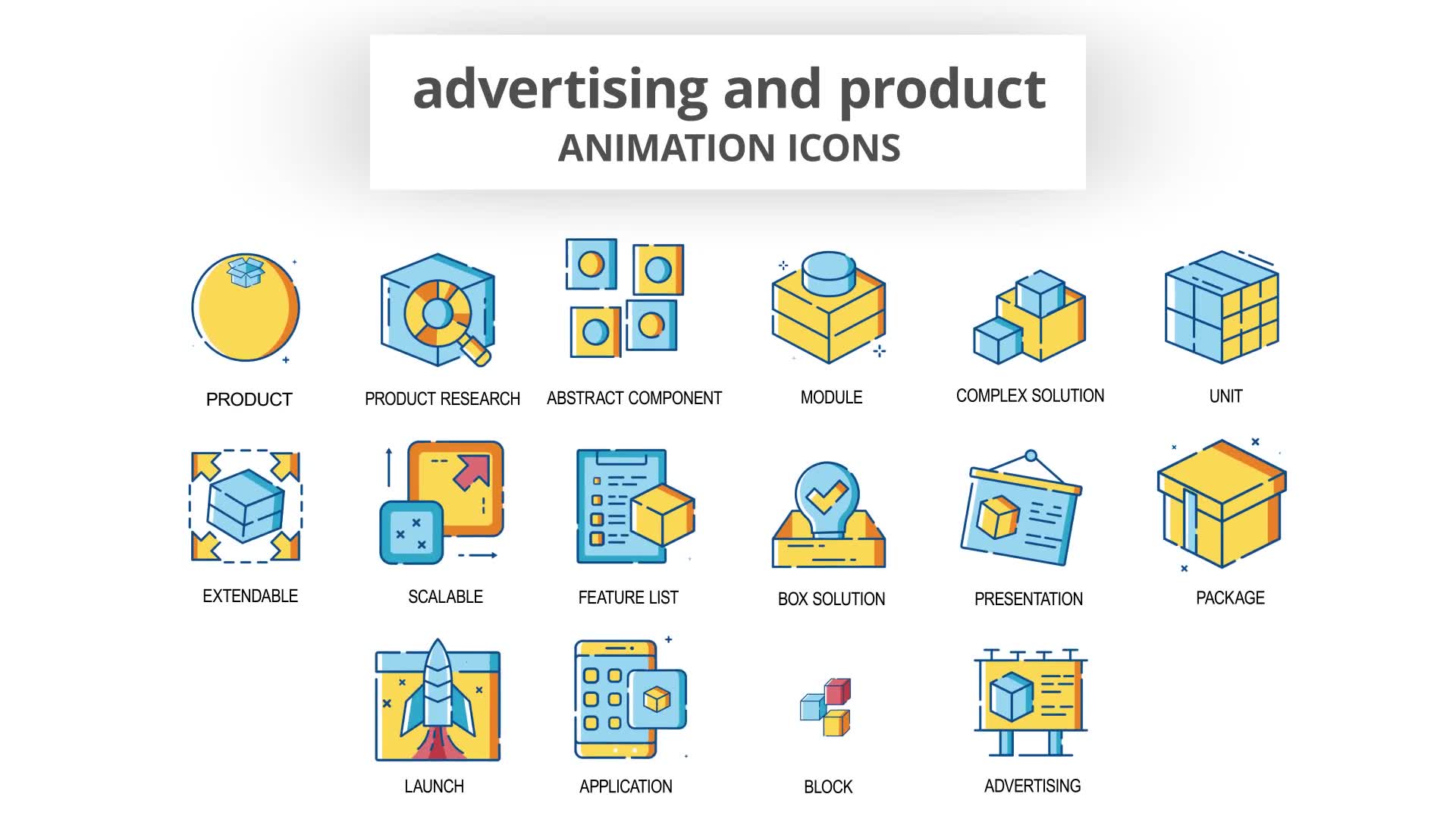 Advertising & Product Animation Icons Videohive 30260755 After Effects Image 7