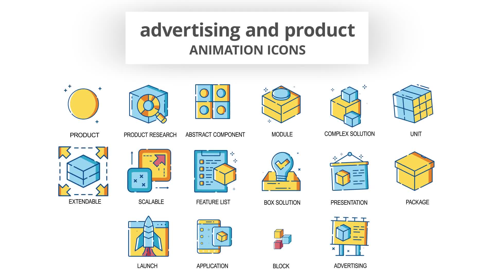Advertising & Product Animation Icons Videohive 30260755 After Effects Image 8