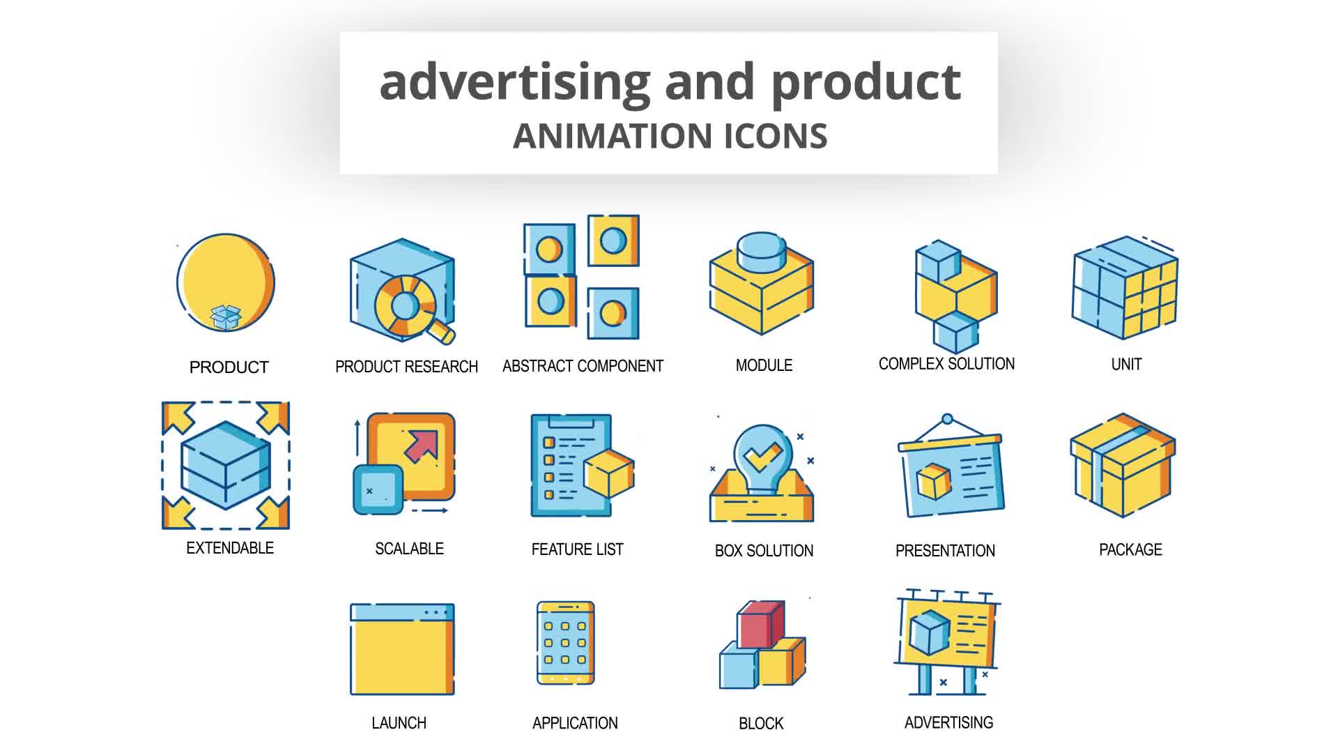 Advertising & Product Animation Icons Videohive 30260755 After Effects Image 9