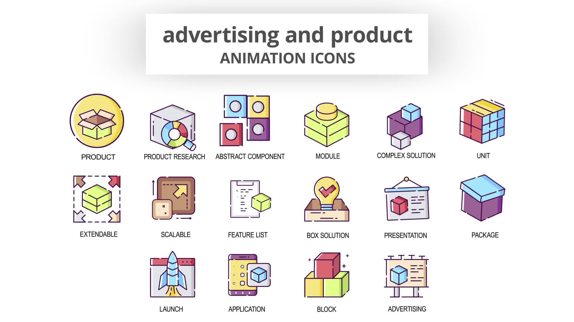 Advertising & Product Animation Icons Videohive 30040193 After Effects Image 10