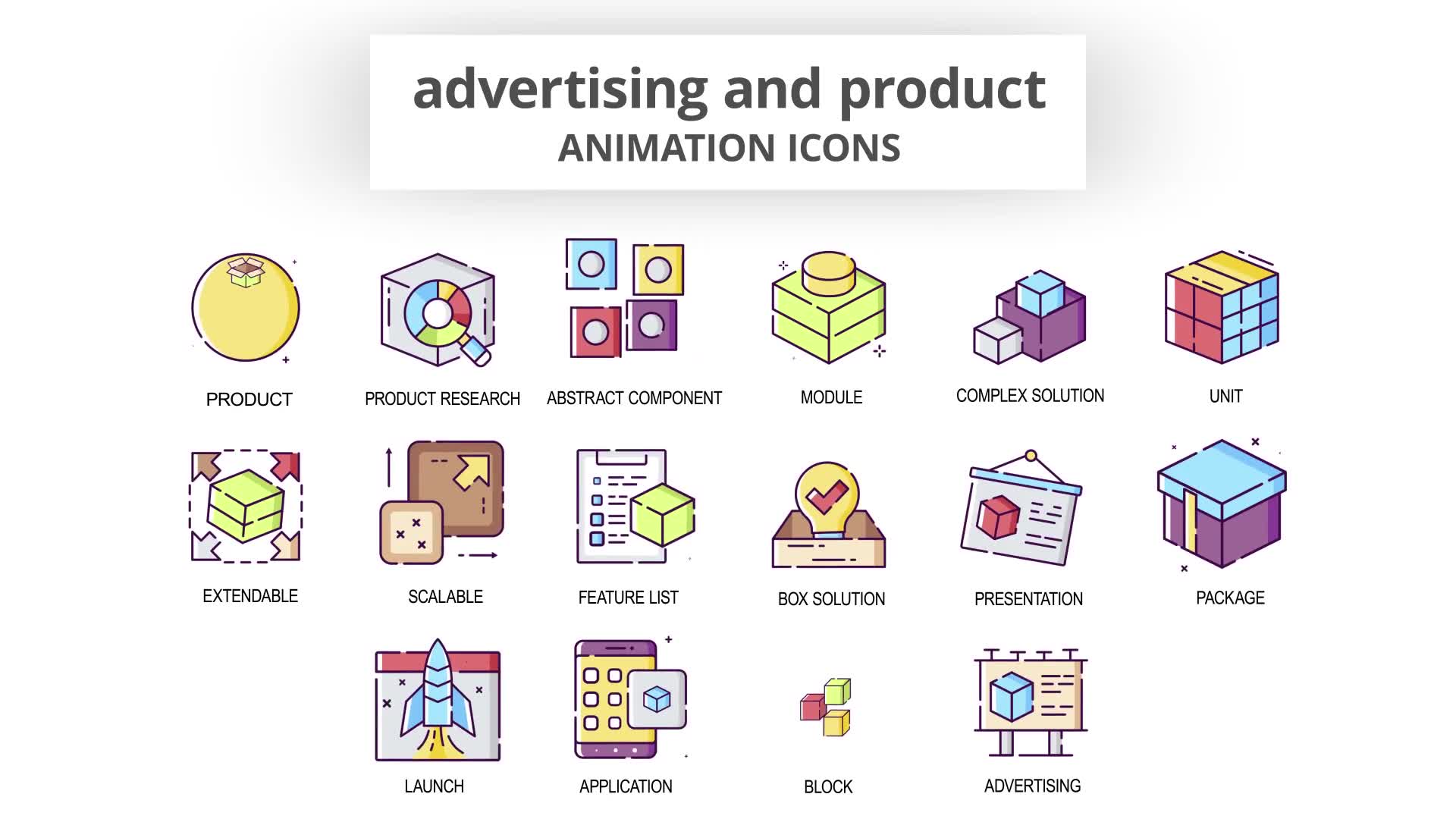 Advertising & Product Animation Icons Videohive 30040193 After Effects Image 7