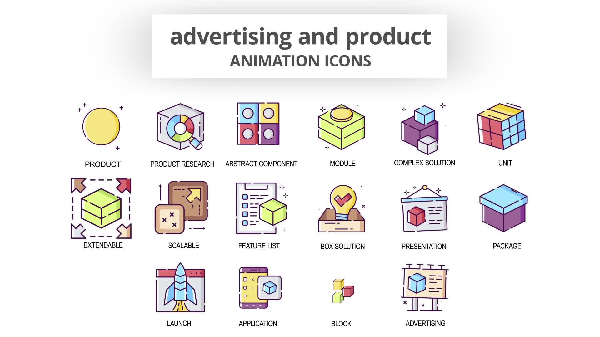 Advertising & Product Animation Icons Videohive 30040193 After Effects Image 8