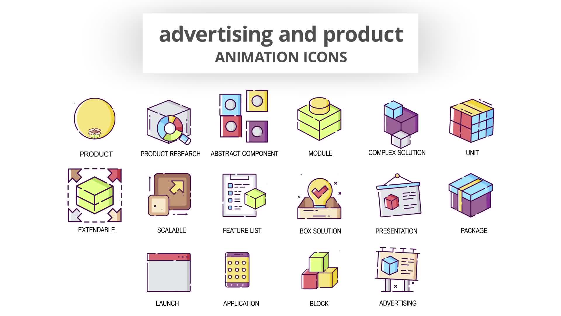 Advertising & Product Animation Icons Videohive 30040193 After Effects Image 9