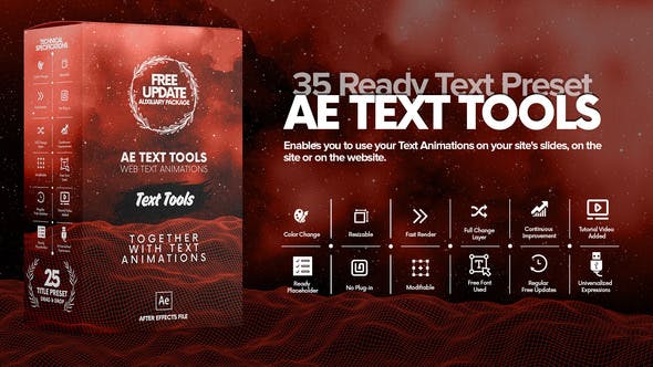 AE Text Tools - Download Videohive 25353509