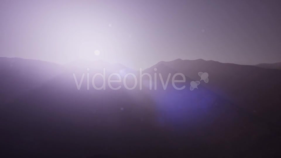 Aerial Green Hills Landscape in Fog - Download Videohive 21441115