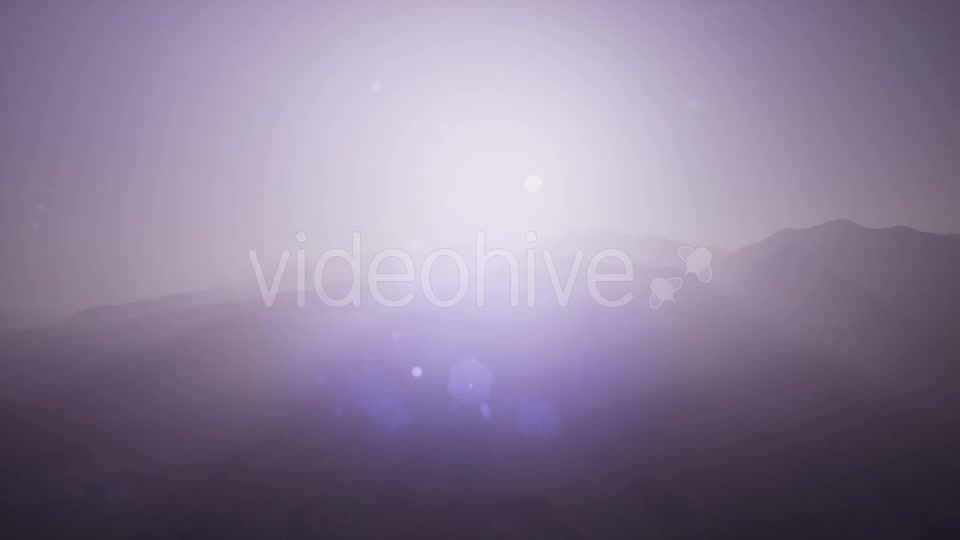 Aerial Green Hills Landscape in Fog - Download Videohive 21485356