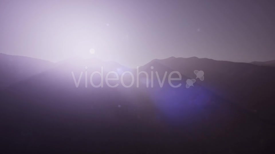 Aerial Green Hills Landscape in Fog - Download Videohive 21485356