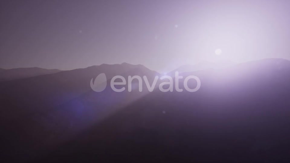 Aerial Green Hills Landscape in Fog - Download Videohive 22008178