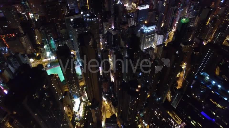 Aerial View Of City At Night  - Download Videohive 17398020