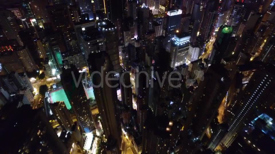 Aerial View Of City At Night  - Download Videohive 17398020