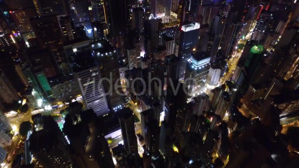 Aerial View Of City At Night  - Download Videohive 17398020