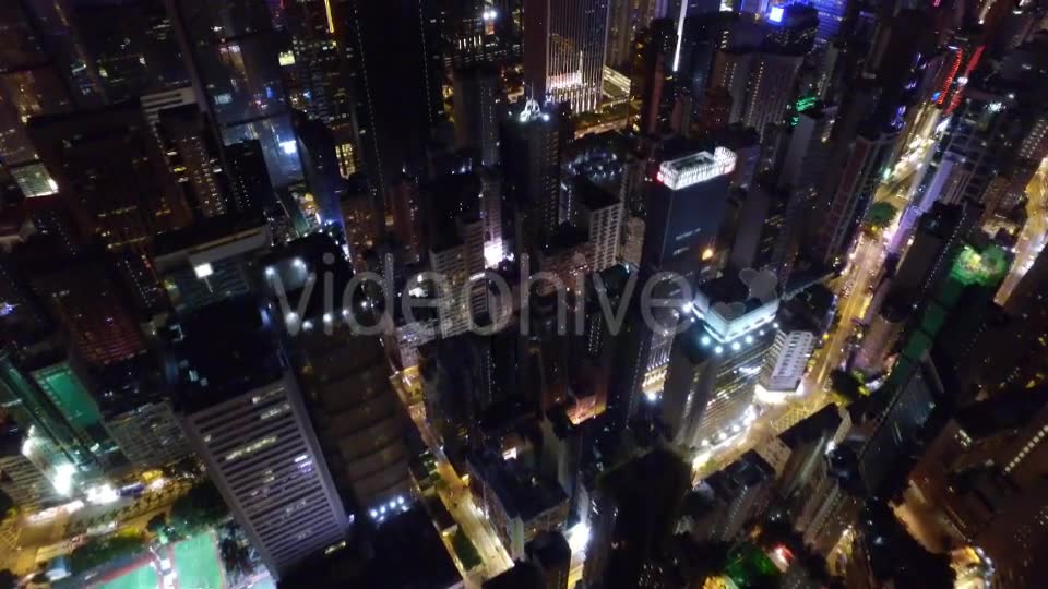 Aerial View Of City At Night  - Download Videohive 17398020