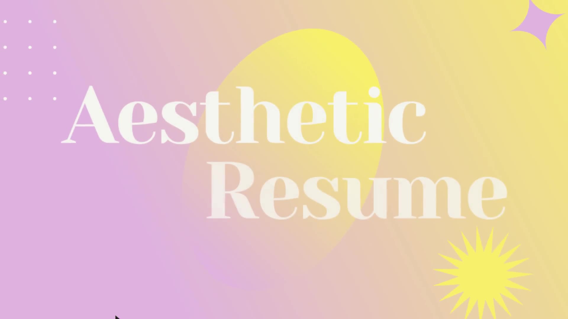 Aesthetic Resume Stories Videohive 34094876 After Effects Image 1
