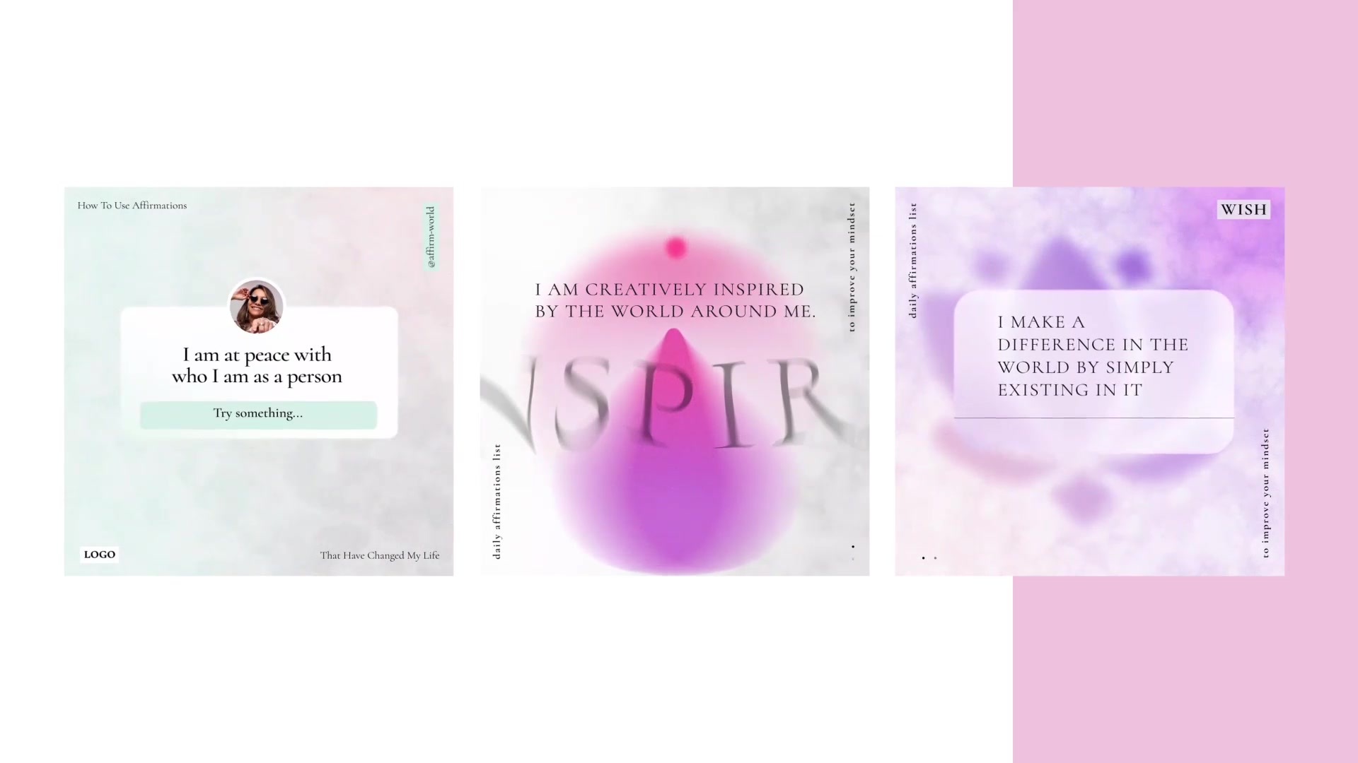 Affirmations phrases post instagram Videohive 32527105 After Effects Image 6