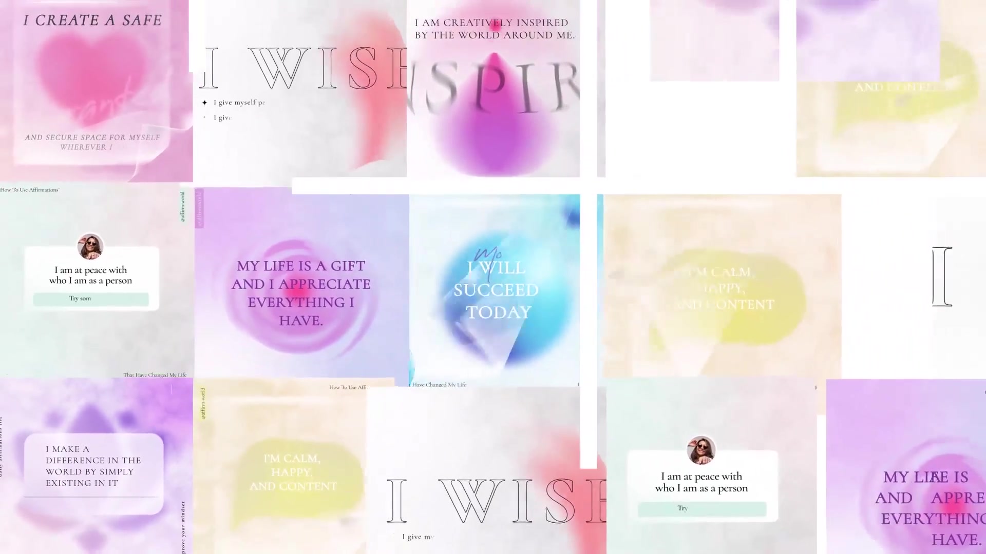 Affirmations phrases post instagram Videohive 32527105 After Effects Image 7