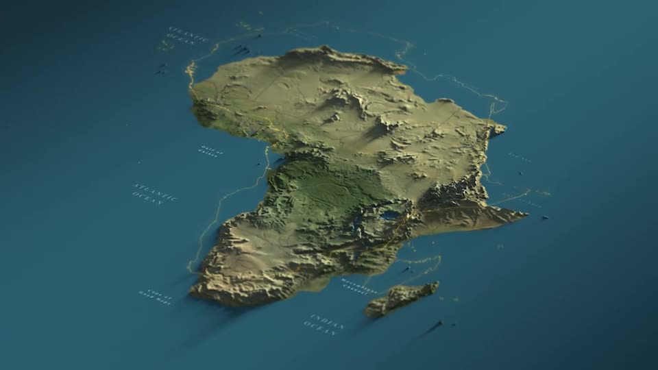 Africa Map Videohive 32440067 After Effects Image 1