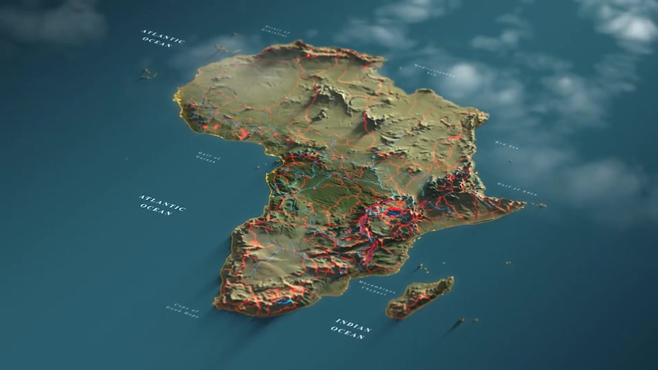 Africa Map Videohive 32440067 After Effects Image 2