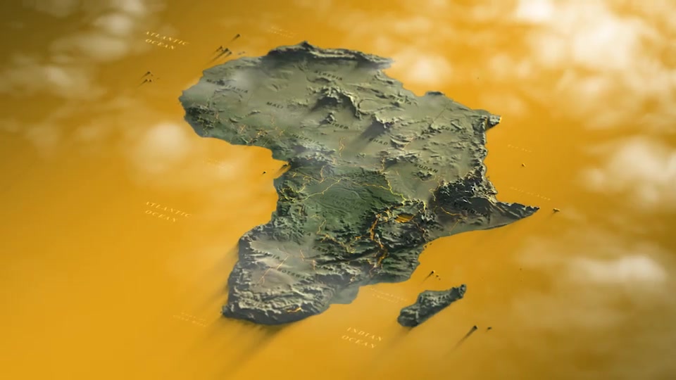 Africa Map Videohive 32440067 After Effects Image 4