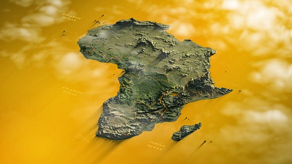 Africa Map - Videohive 32440067 Download