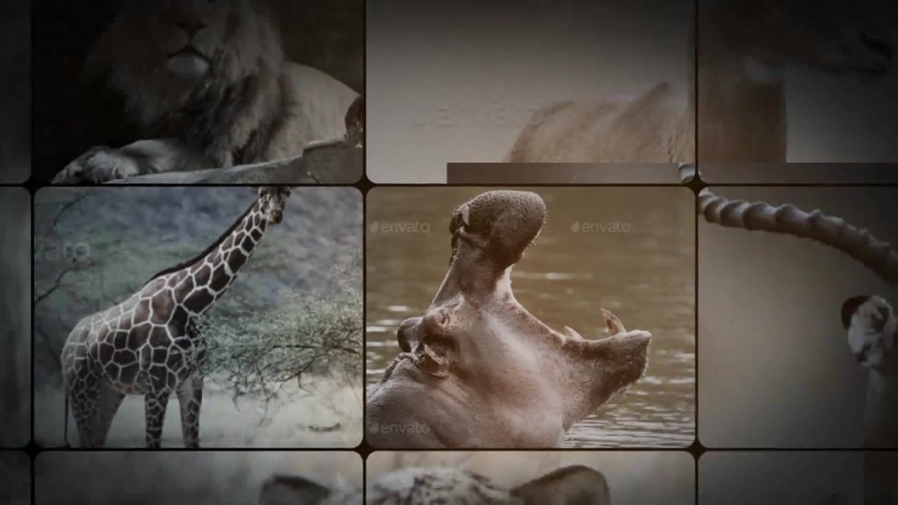 African Animals Videohive 55812768 After Effects Image 8