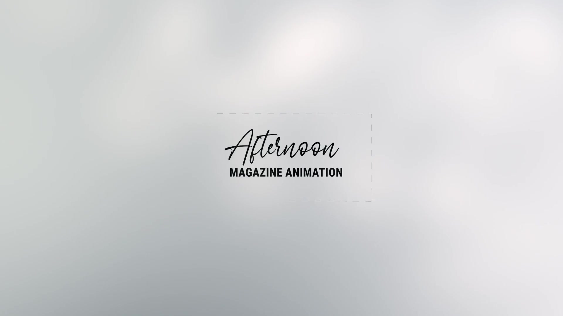 Afternoon Magazine Animation Videohive 33254827 After Effects Image 7
