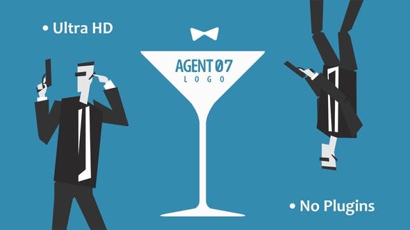 Agent 07 Logo - Videohive Download 26416057