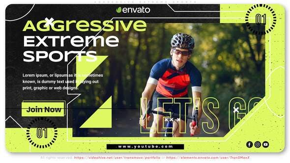 Aggressive Extreme Sports - Videohive Download 32159860