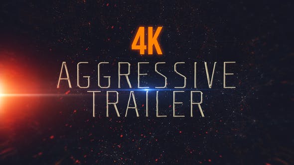 Aggressive Trailer - 21803391 Videohive Download