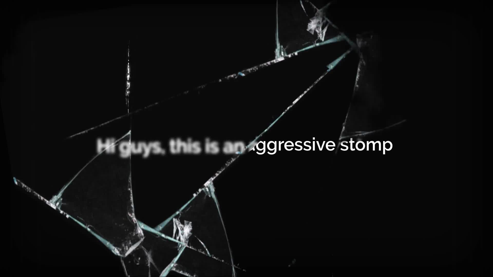 Agressive Glitch Stomp Videohive 23102042 After Effects Image 1