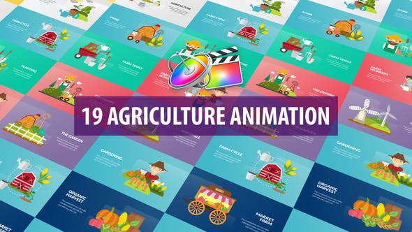 Agriculture Animation Apple Motion & FCPX - 31482458 Videohive Download