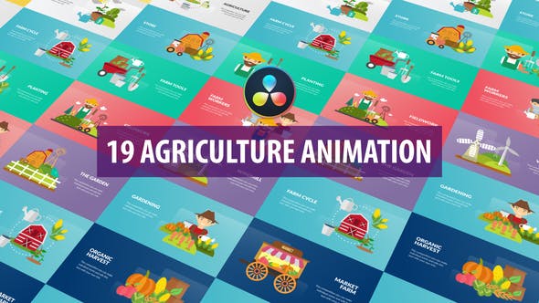 Agriculture Animation | DaVinci Resolve - 32589197 Download Videohive