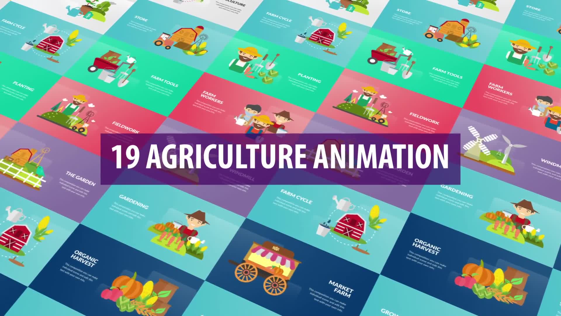Agriculture Animation | Premiere Pro MOGRT Videohive 31482275 Premiere Pro Image 1