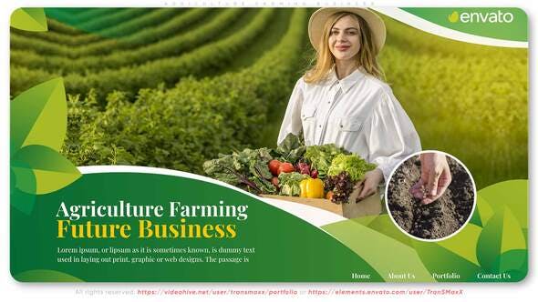 Agriculture Farming Business - 28277312 Download Videohive