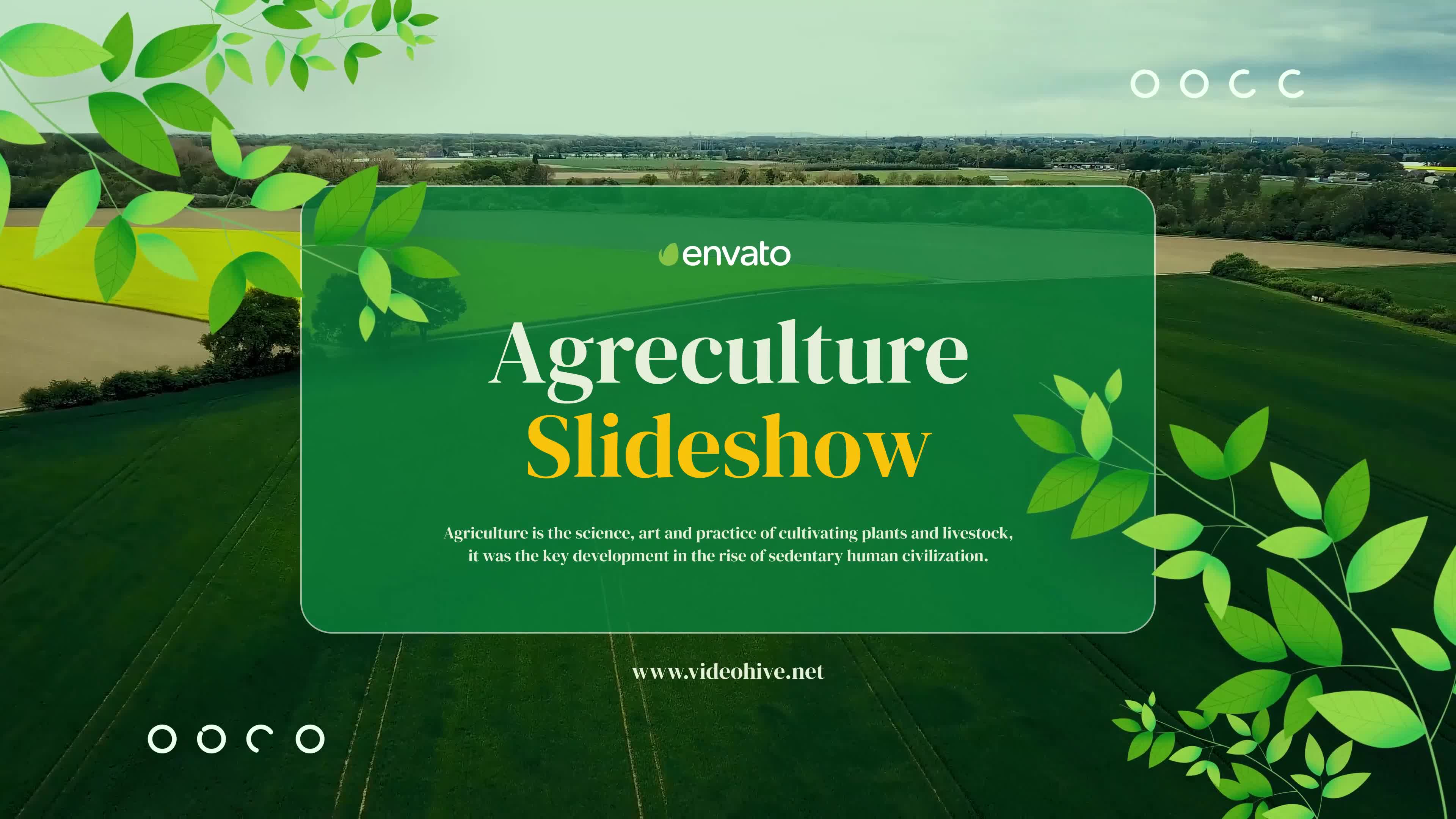 Agriculture Farming Business Slideshow (MOGRT) Videohive 34380651 Premiere Pro Image 1