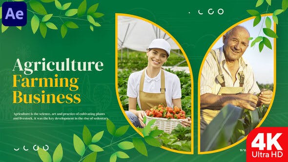 Agriculture Farming Business Slideshow - Videohive 34275633 Download
