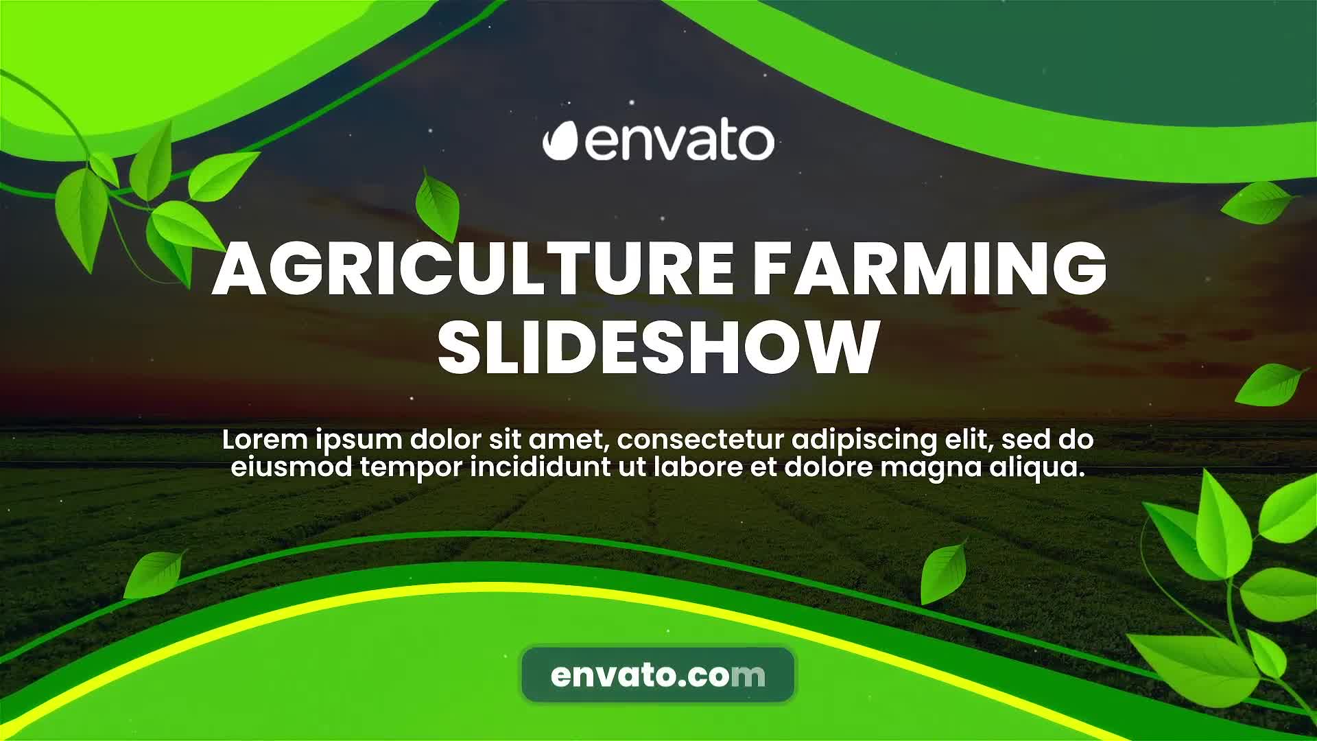 Agriculture Farming Slideshow Videohive 33824266 After Effects Image 1